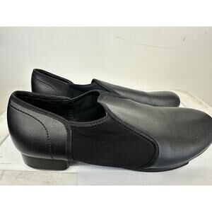 Pre-Owned Slip On Tap Shoes Theatricals Adult 9M Black
